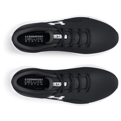 Under Armour Men's Charged Surge 4, (001) Black/Anthracite/White, 9.5, US