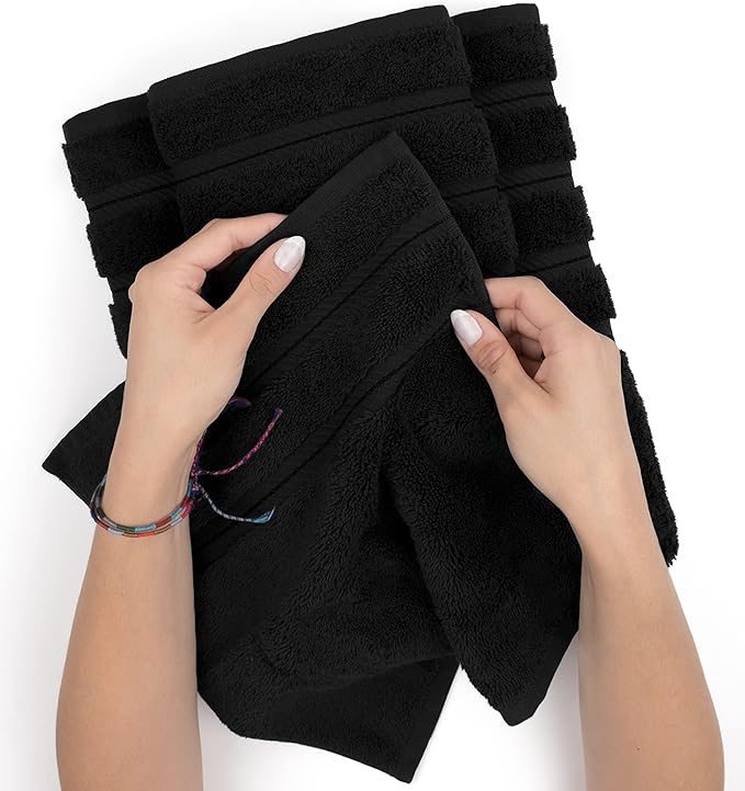 American Soft Linen 35x70 Jumbo Large Bath Towel, 600 GSM 100% Cotton Turkish