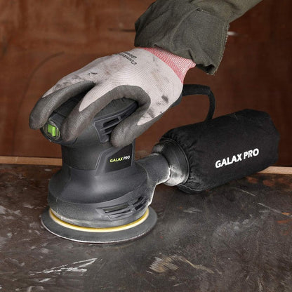 GALAX PRO 280W 13000OPM Max 6 Variable Speeds Orbital Sander with 15Pcs Sanding Discs, 5” electric Sander with Dust Collector for Sanding and Polishing