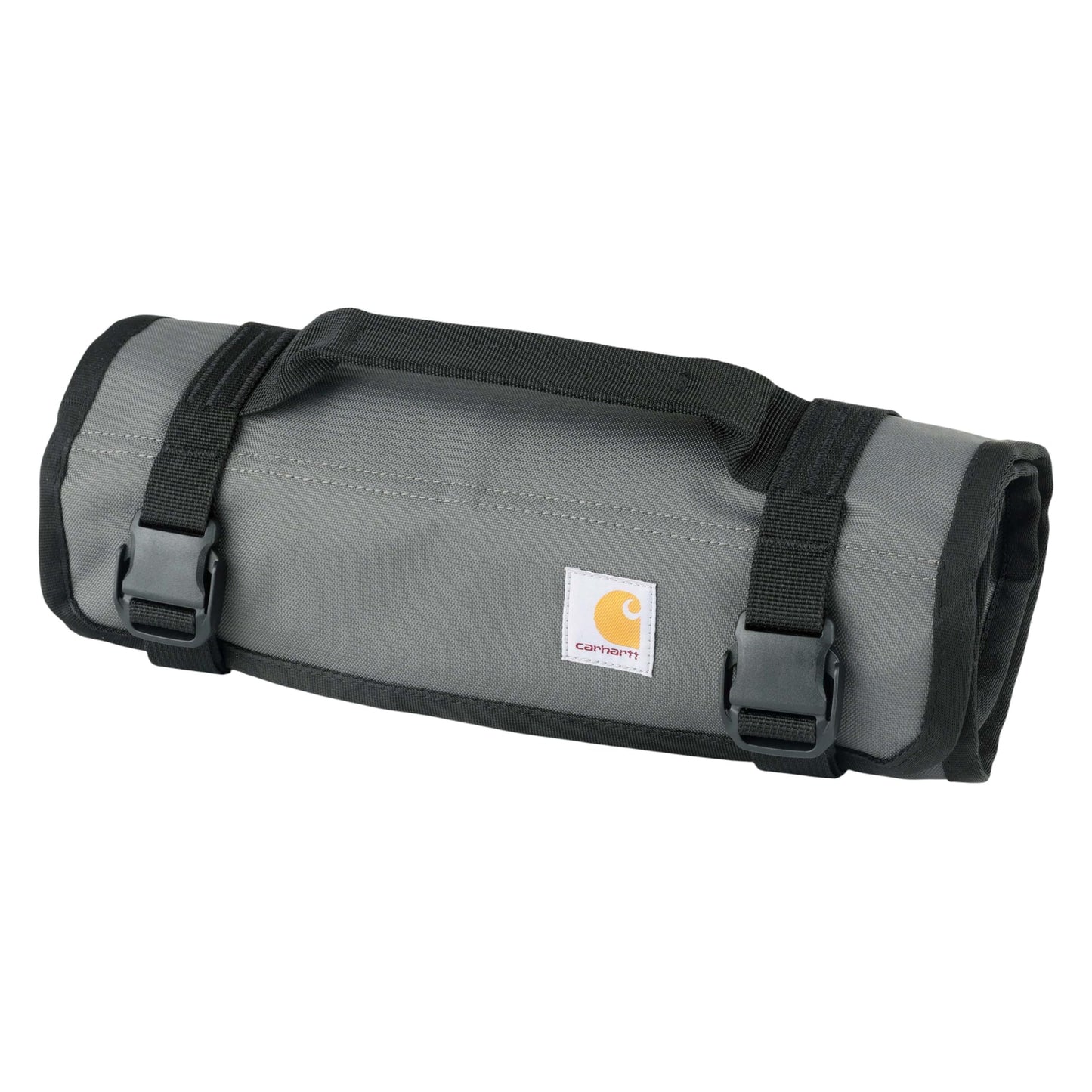 Carhartt Utility Roll Organizer, Durable, Water-Resistant Tool Roll, Gravel, 16 Pocket
