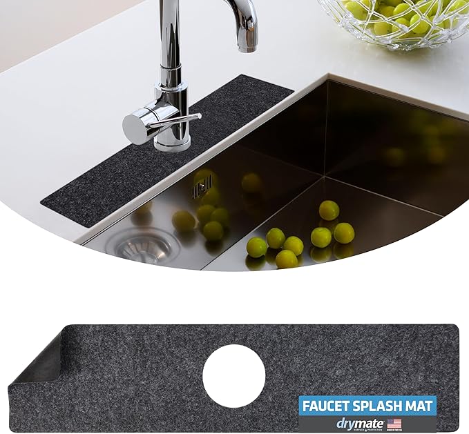 Drymate Faucet Splash Guard Mat