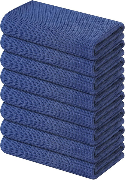 Homaxy 100% Cotton Waffle Weave Kitchen Towels