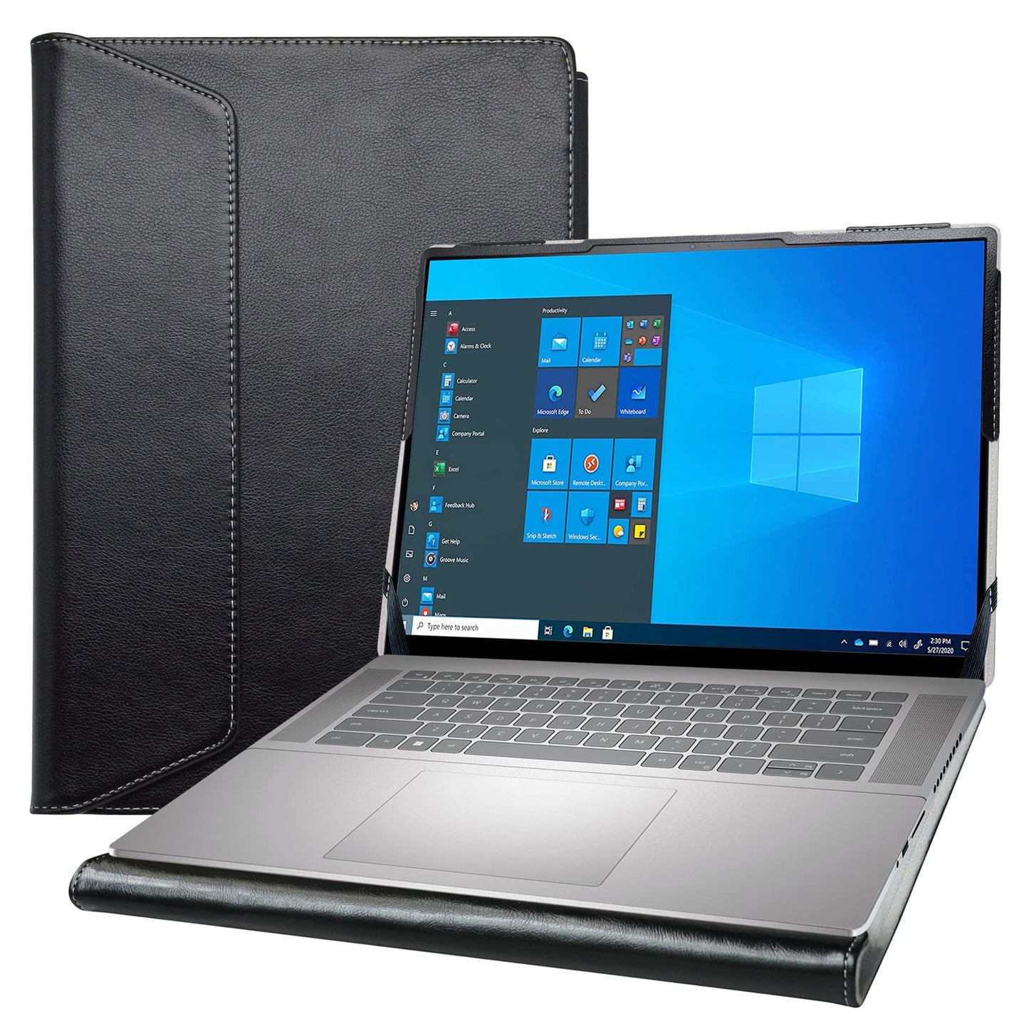Alapmk Protective Case for Dell Inspiron 16 5640 5645/Inspiron 16 2-in-1 7640 7645/Inspiron 16 Plus 7640 7630/Vostro 16 5640/Latitude 7640 7650 & Pavilion 16 16-agXXXX 16-afXXXX 16",Black