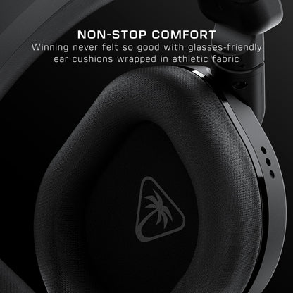 Turtle Beach Stealth 600 Wireless Multiplatform Amplified Gaming Headset for Xbox Series X|S, Xbox One, PC, PS5, PS4, & Mobile – Bluetooth, 80-Hr Battery, Noise-Cancelling Mic – Black