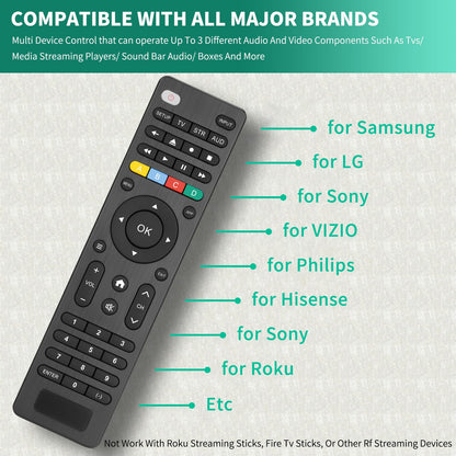 Voice Remote Only for TCL-Google-TV-Remote-Control Replacement,RC813 Remote Compatible with TCL 4k QLED/UHD/QD-Mini LED Series Smart TVs(Not for Fi & Roku TVs)