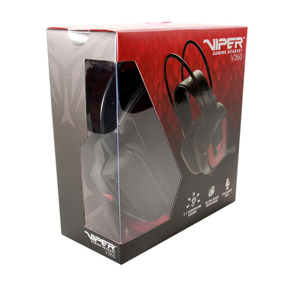 Patriot Viper V360 7.1 Virtual Surround Sound Gaming Headset (PV3607UMLK)