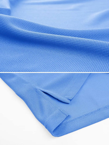MAGCOMSEN Mens Golf Polo Shirts Short Sleeve Mens Golf Shirts for Men Fishing Shirts Golf Polo Shirts for Men Quick Dry Shirts Summer Shirts for Men