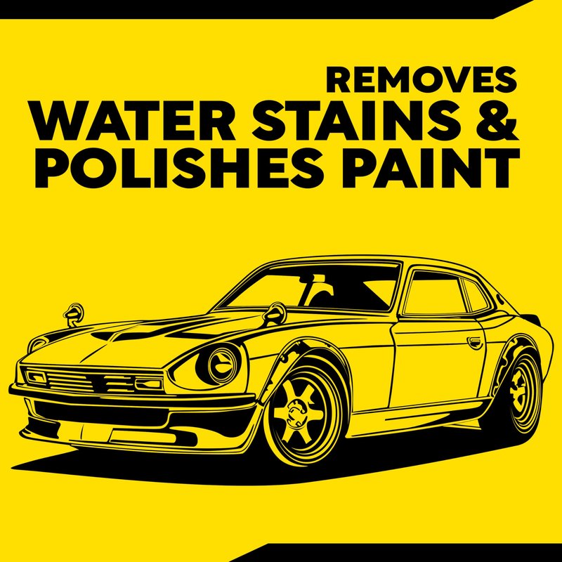 Meguiar's A3714 Water Spot Remover - Water Stain Remover and Polish for All Hard Surfaces,16 oz