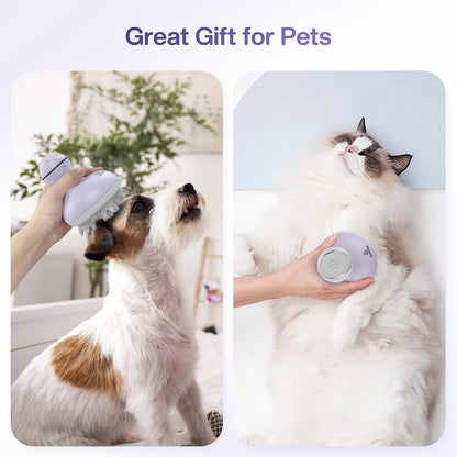 COMFIER Electric Scalp Massager with Mutlti-Modes Vibration, Portable Handheld Head Scratcher for Hair Growth,Waterproof Head Massager for Full Body,Dog Cat Massager for Deep Clean and Stress Relax