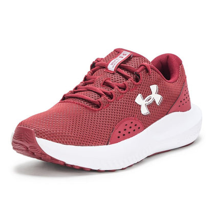 Under Armour Men's Charged Surge 4, (625) Cardinal/Cardinal/White, 8, US