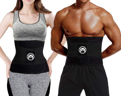 Moolida Waist Trainer for Women Waist Trimmer Workout Fitness Back Support (Hotpink,Small)