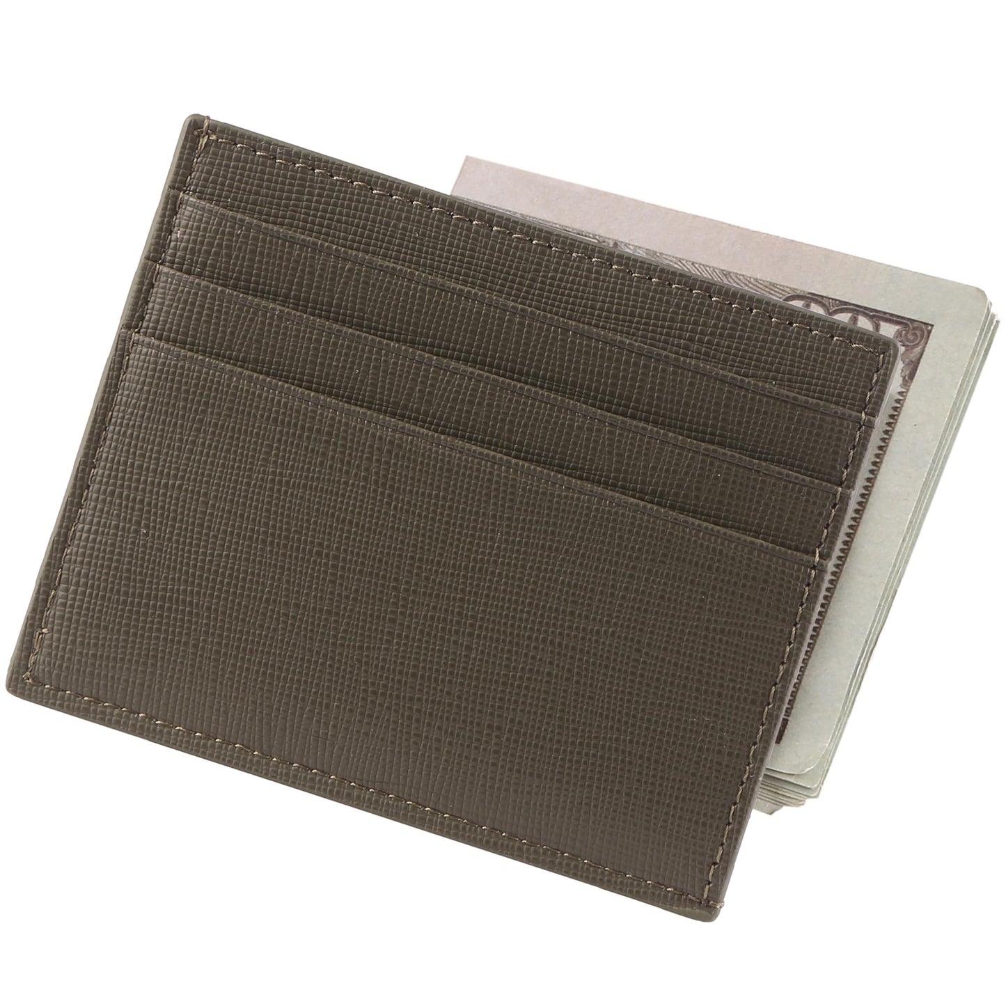 yiijay Credit Card Holder Slim Wallet Money Clip RFID Blocking Credit Card Case Thin Front Pocket Small Wallets for Women Men