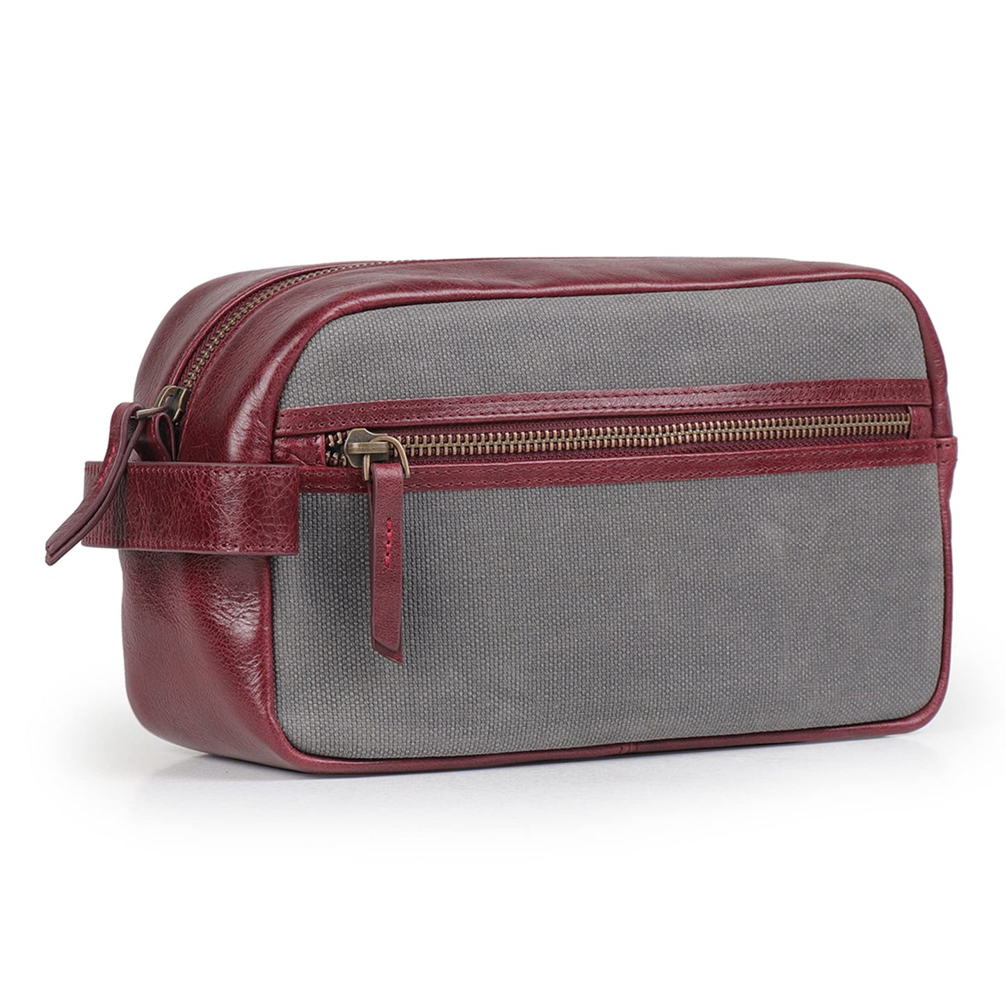 Londo Genuine Leather Travel Toiletry Bag – Makeup, Shaving Organizer, Dopp Kit for Men & Women, Durable & Stylish Travel Accessory