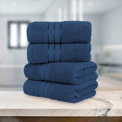 Elegant Comfort Three Line Popcorn Towel Set