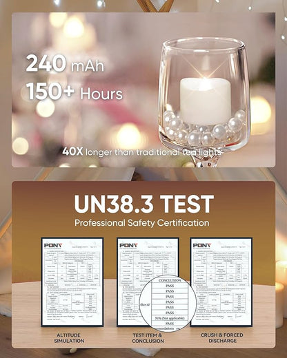 Homemory Timer Tea Lights Candles Battery Operated, 6H Timer Built-in, Auto On Daily, Flameless LED Tealight Votives for Table Centerpieces, Lantern, Holiday Decor, Cool White, No Remote, 24-Pack