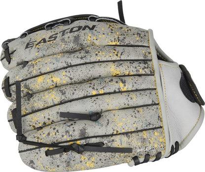 Easton | HAVOC Baseball Glove | Right Hand Throw | 11" - Pro H-Web | Grey/Black/Yellow