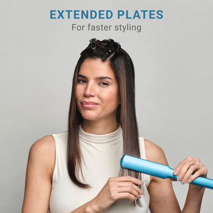 Nano Titanium Ultra-Thin Hair Straightener, Professional Flat Iron For All Hair Types