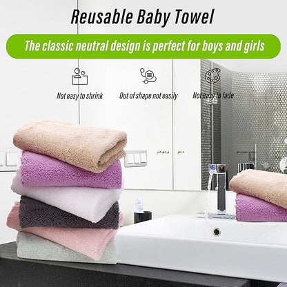 TENSTARS 12 Pack Premium Washcloths Set