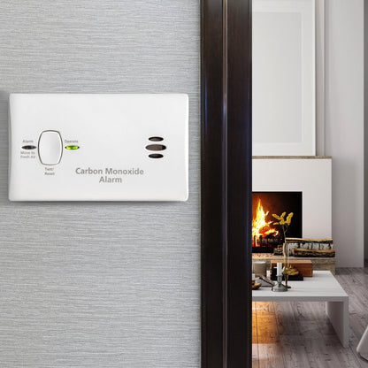 Kidde Carbon Monoxide Detector, AA Battery Powered, Portable for Travel or Home, 85 dB Alarm, LED Status Indicators, 3rd Edition, 6 Pack