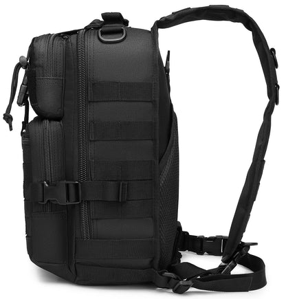 ATBP Tactical Crossbody Backpack Large Sling Pack With Holster Shoulder Bag For Men Outdoors Hiking Camping Gym