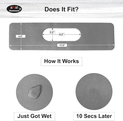 Faucet Mat Bathroom Sink Oval-Hole : AHA HOMEWARE Diatomite Rubber Bathroom