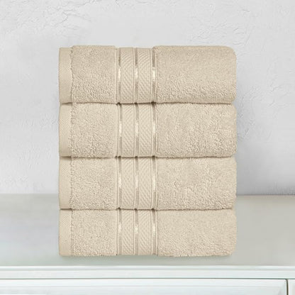 Elegant Comfort Three Line Popcorn Towel Set