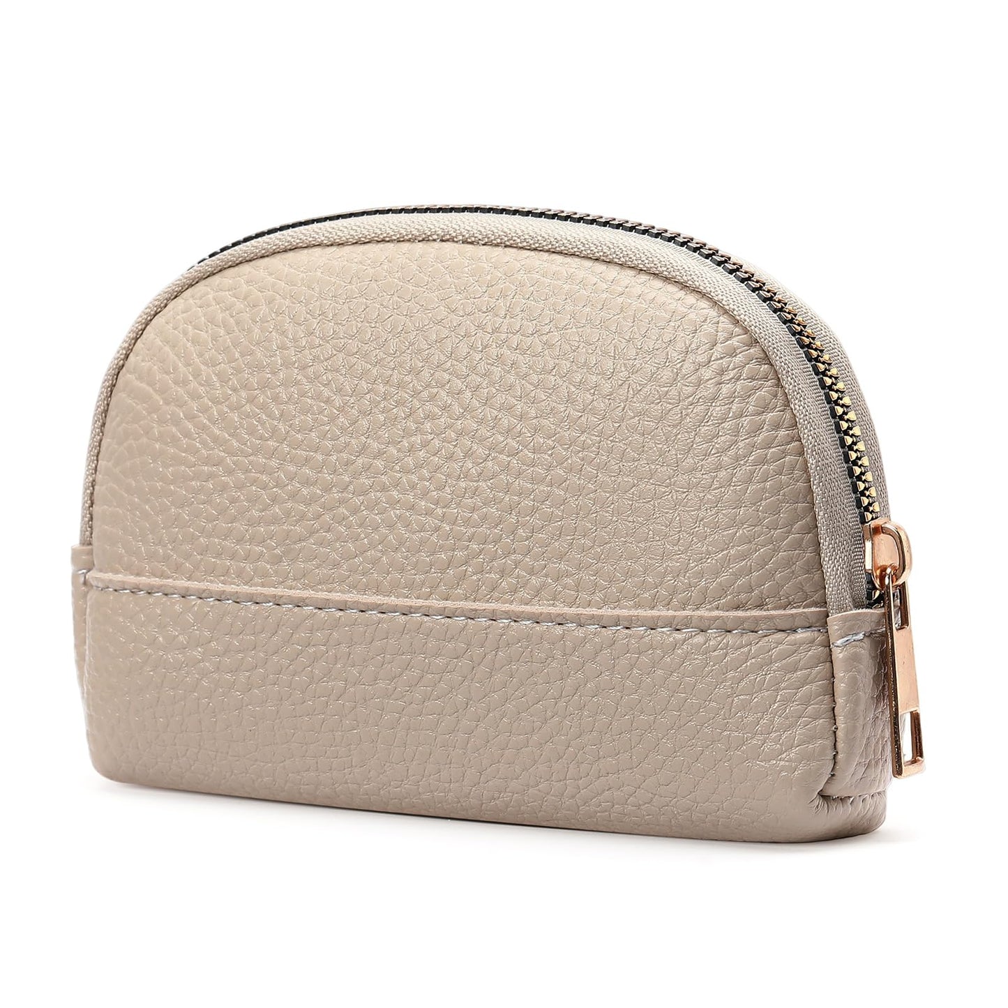 GAEKEAO Coin Purse for Women Small Change Key Pouch Vegan Leather large Capacity mini Portable Ladies Wallet with Zipper