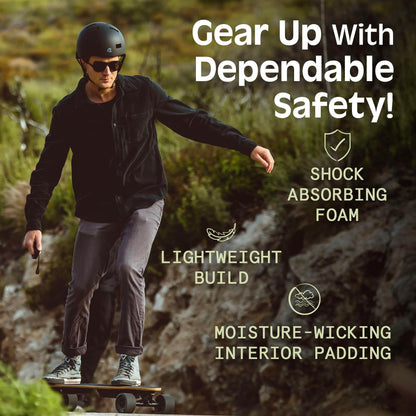 Retrospec Dakota Bicycle / Skateboard Helmet for Adults - Commuter, Bike, Skate, Scooter, Longboard & Incline Skating - Highly Protective & Premium Ventilation-Small- Matte Navy