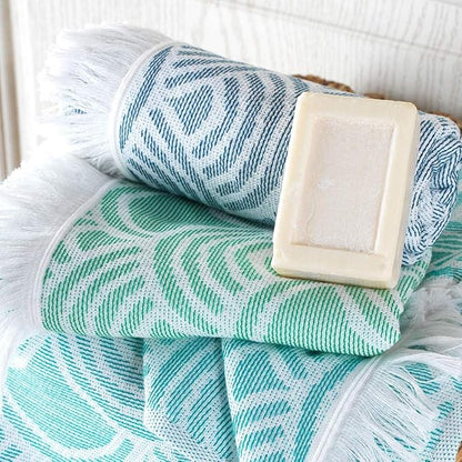 sea me at home Turkish Hand Towels