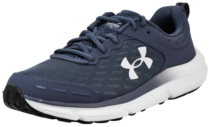 Under Armour Mens Charged Assert 10 Downpour Gray/Downpour Gray/Halo Gray 6 Medium