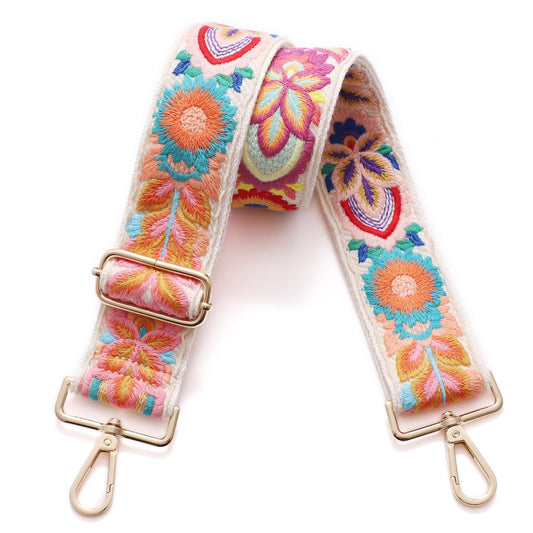 Purse Strap replacemnet Crossbody Bag Women Wide Adjustable Canvas Cute Shoulder Strap Replacement Belt