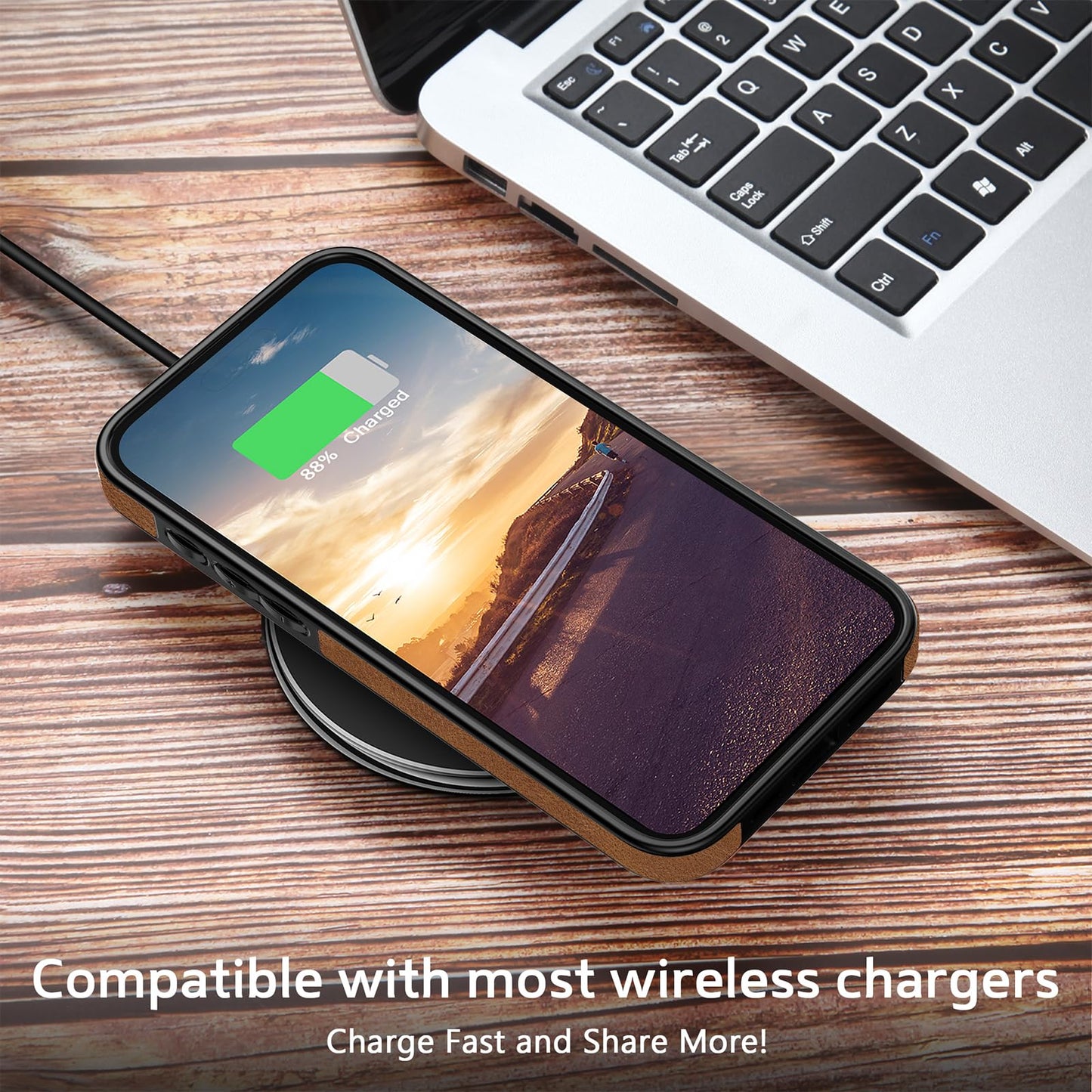 LOHASIC for iPhone 16e Case for iPhone 17e Case, Luxury Leather Soft Back Cover Full Body Protective Women Men Phone Shockproof Cases for iPhone iPhone 16E/17E 6.1'', Brown