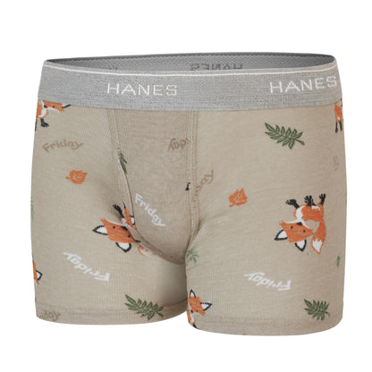 Hanes Toddler Boxer Brief Underwear, Soft Boxer Briefs for Boys and Toddlers, Comfort Flex Waistband, Multipacks