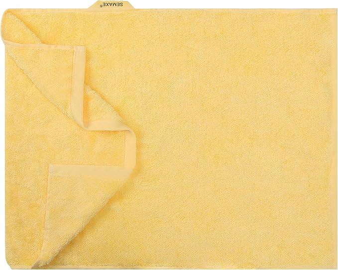 SEMAXE Hand Towel for Bathroom, 100% Combed Cotton Towel