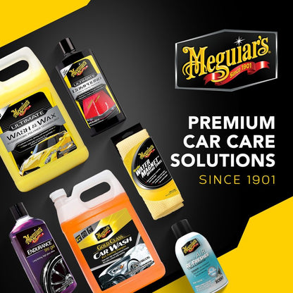 Meguiar’s Mirror Glaze M105 Ultra-Cut Compound, Car Rubbing Compound for Removing Scratches and Heavy Swirls While Adding Shine, Safe and Effective on All Glossy Car Paint and Clear Coats, 8 oz
