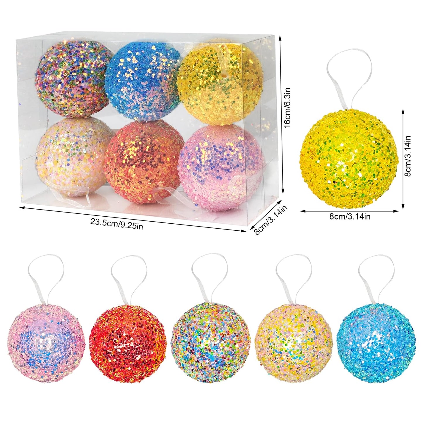 LANGXUN 6pcs Candy Land 2025 Xmas Birthday Party Wedding Suppiles Decoration, Hanging Candy Cane Christmas Tree Décor, Christmas Decorative Hanging Ornaments Crafts