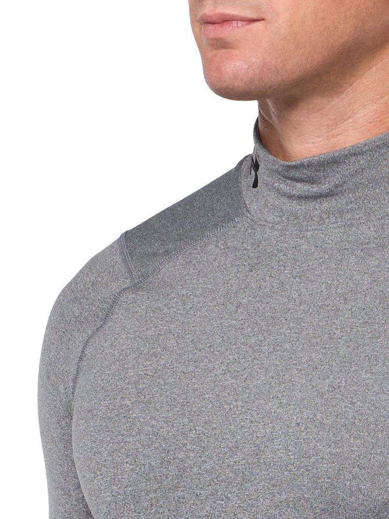 Under Armour Men's ColdGear Armour Fitted Mock, (600) Red / / White, X-Large Tall