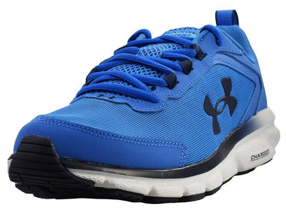 Under Armour Men's Charged Assert 9 Running Shoe, Victory Blue/Halo Grey, 8.5 M