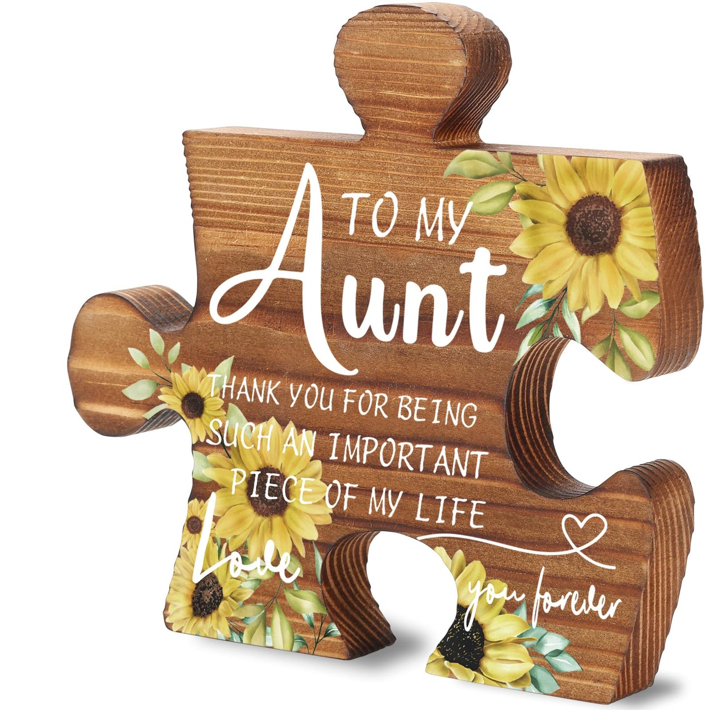 Little Reminders Wooden Puzzle Plaque Sign, Inspirational Desk Decor with Positive Quotes, Motivational Gift for Women Men, Encouragement Office Tabletop Keepsake, Birthday, Christmas, Self Care PD024