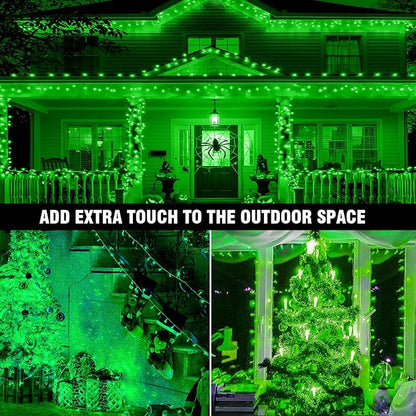 Outdoor String Lights (70FT, Green)