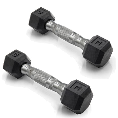 CAP Barbell Coated Dumbbell Weight | Multiple Options Pairs & Sets
