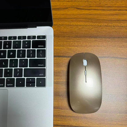 Bluetooth Wireless Mouse for Laptop mac MacBook ipad MacBook air MacBook pro pc Desktop Computer Windows Chromebook Notebook (Silver)