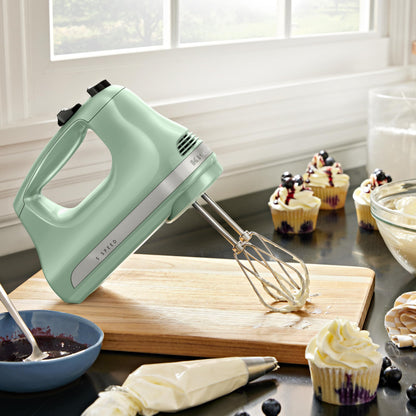 KitchenAid 5-Speed Ultra Power Hand Mixer - KHM512, Contour Silver