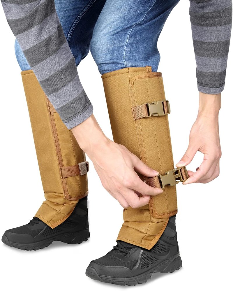 Snake Gaiters - Waterproof Snake Bite Protection for Lower Legs | Unisex Design