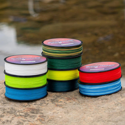 KastKing Superpower Silky8 Braided Fishing Line, Moss Green, 8 Strands, 10 LB, 300 Yds