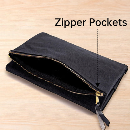 A5 Notebook Cover with Travelers Notebooks Compatibility Durability, Refillable Waxed Canvas Journal Cover Suitable for Both Men and Women. Fits Pens, Cards, and Tickets