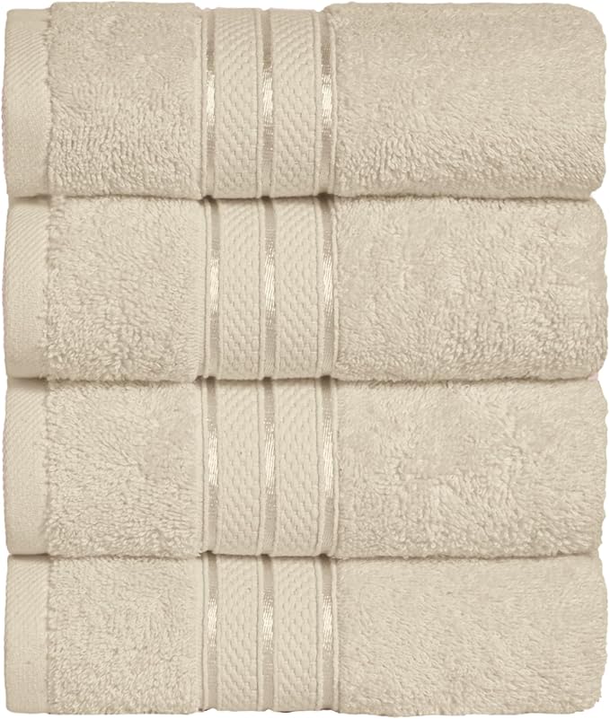 Elegant Comfort Three Line Popcorn Towel Set