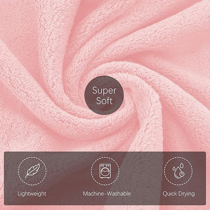 TENSTARS Luxury Silk Hemming Towel Set