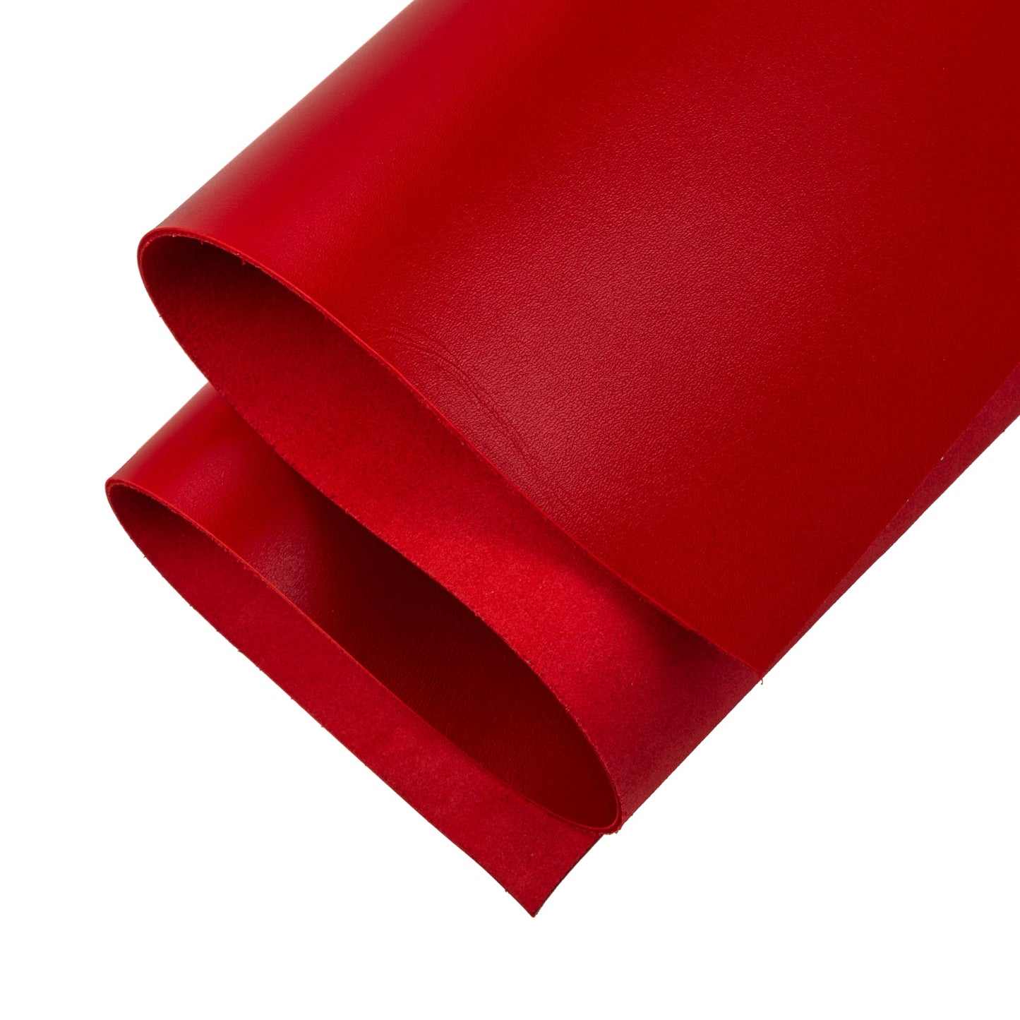 Shkira 12''X24'' Tooling Leather Square - 2.0MM Red Sheets for Crafts - Leather Sheets for Crafts Tooling Sewing Hobby - Thick Cowhide Pieces - Fabric for Crafting