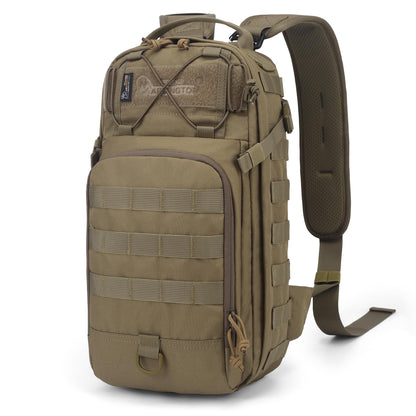 Mardingtop 15L Tactical Backpack, Small Molle Sling Bag for Men, Military Rucksack Crossbody Bag for Hiking Travel